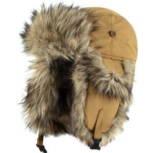 Fjallraven | Nordic Heater Hat in Buckwheat Brown Unisex Size Small